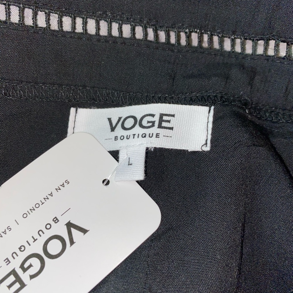Voge boutique dressy black shorts